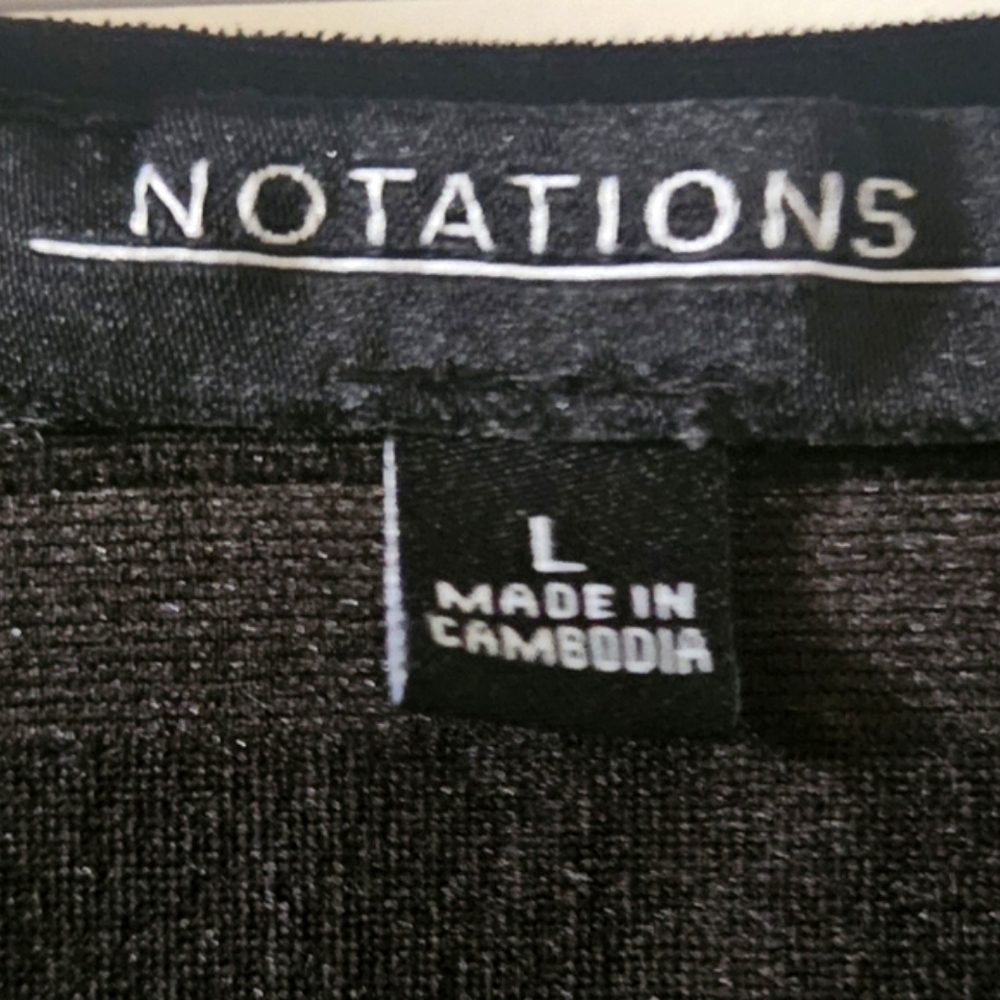 Notations Ruffled Blouse - Picture 3 of 3